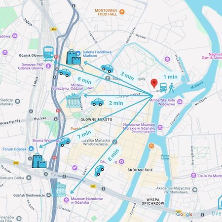 Golden Apartment Gdansk Ngoại thất bức ảnh