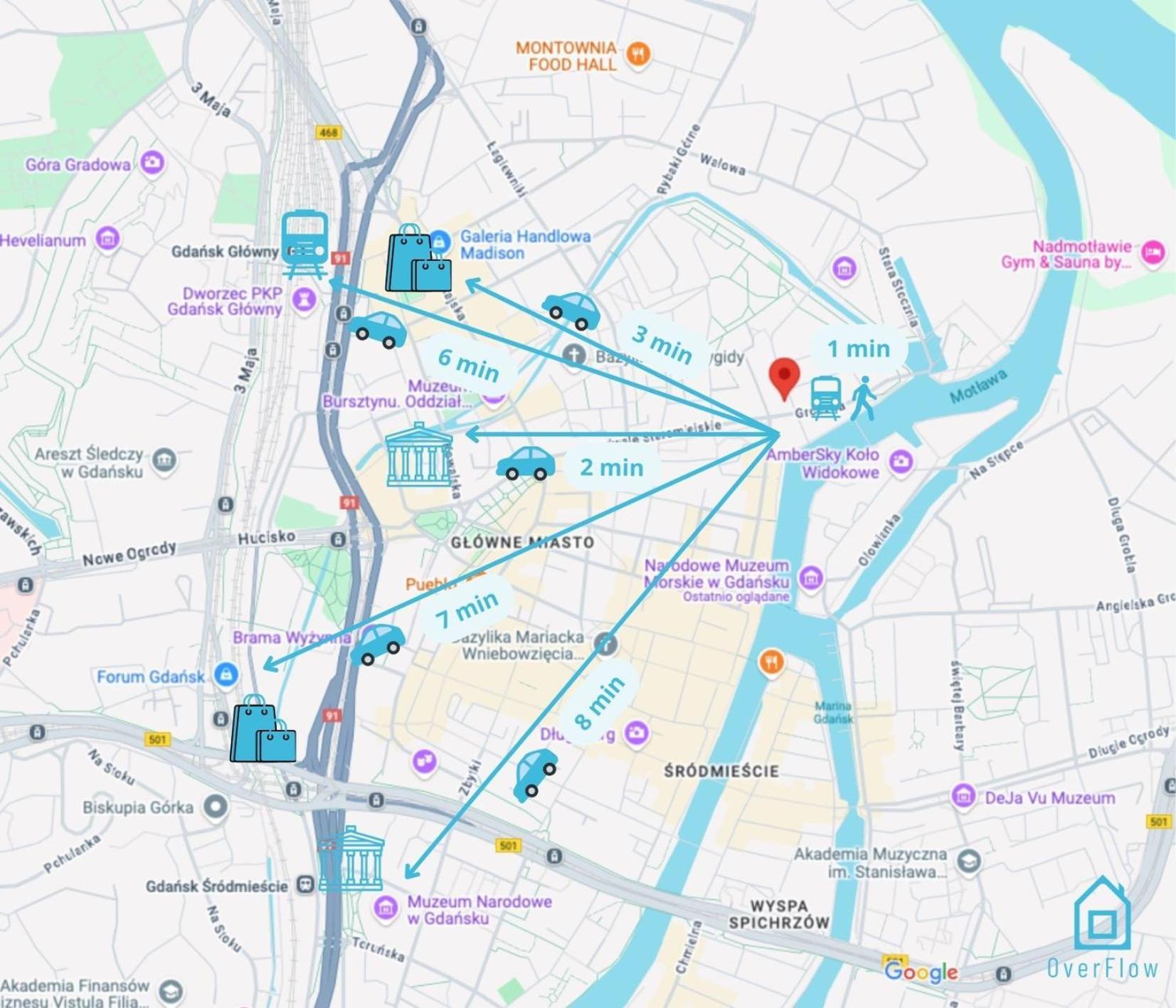 Golden Apartment Gdansk Ngoại thất bức ảnh